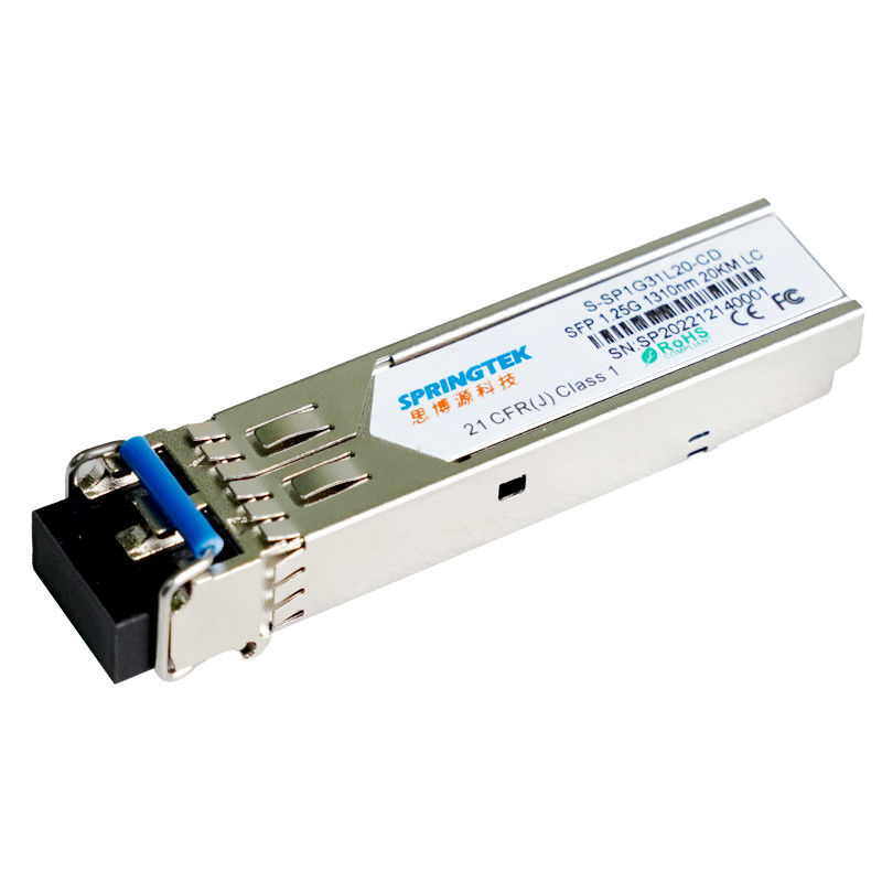 1.25G LX SFP 1310nm 20km 1000BASE-LX Single Mode Dual Fiber LC DDM transceiver module 1G LX 20km