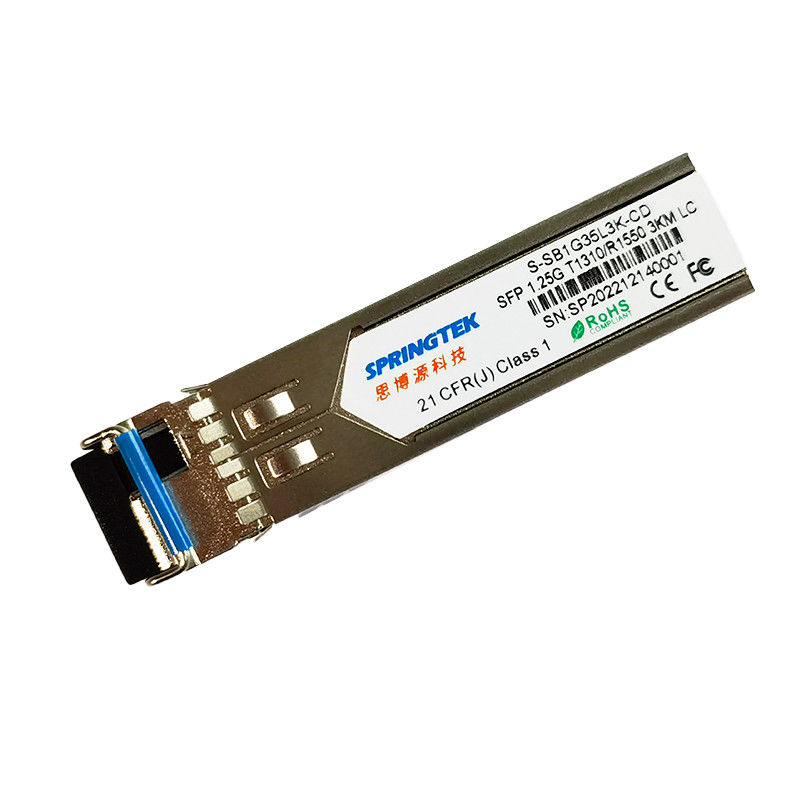 1.25G SFP 3km BIDI Compatible  Module  TX1310nm/RX1550nm LC With DDM Optical Transceiver Module