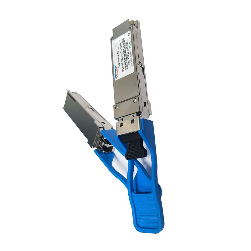 Duplex LC SMF 100gbase Cisco QSFP28 LR4 Compatible Transceiver 1310nm 10km DOM LAN WDM